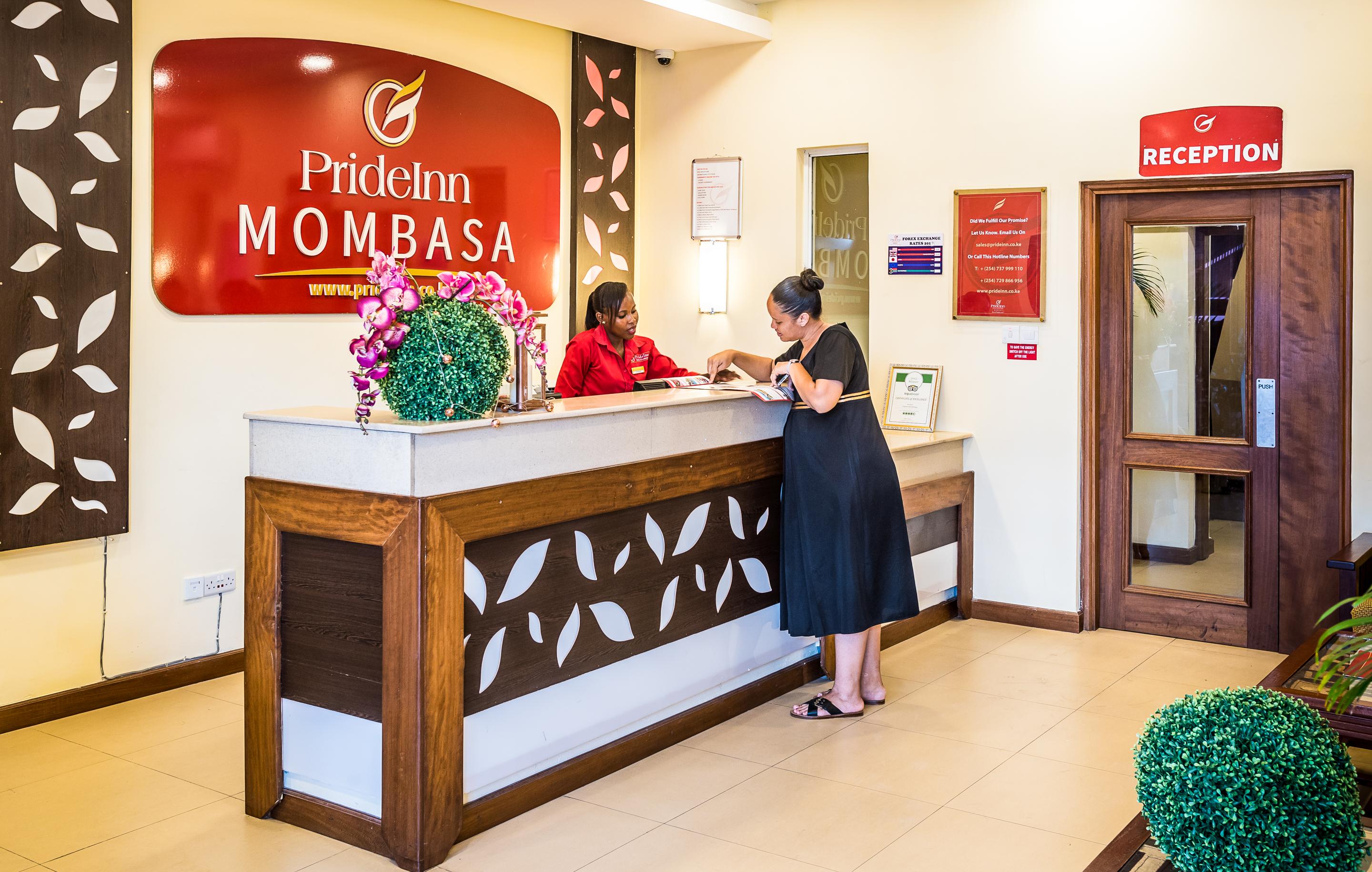 PrideInn Hotel Mombasa City Bagian luar foto